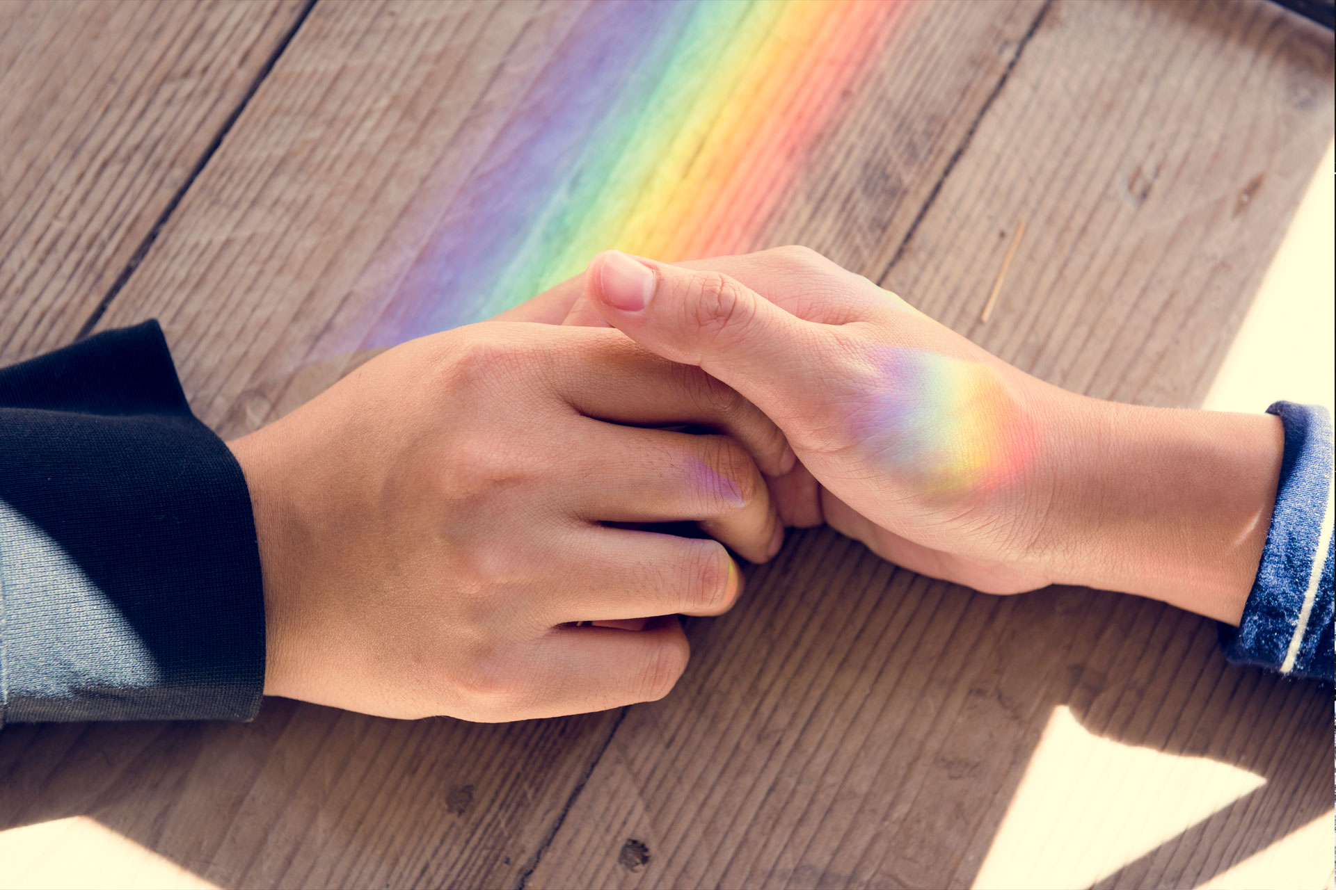 Two hands